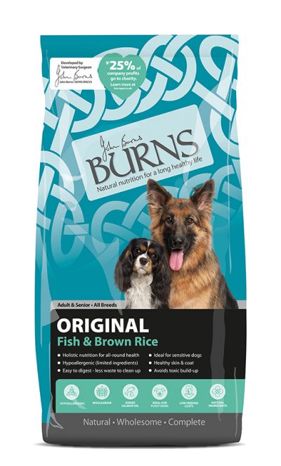 bag of Burns Original fish variety