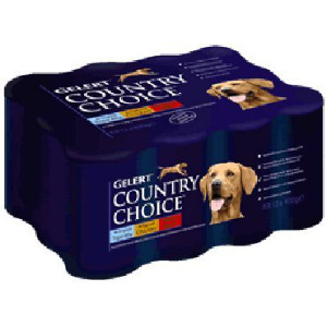 Country Choice Working Dog Tripe Variety Tins 12 x 400g