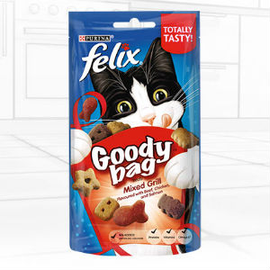 60g bag of felix cat treats