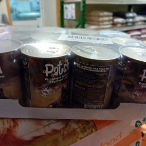 Patch Working Dog Tins 12 x 400g