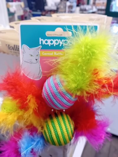 Carnival Rattler Cat Toy 2pc