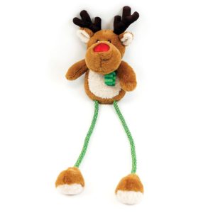 Ropee Long Legs Ronny Reindeer Dog Toy