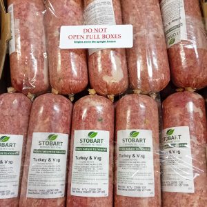 Stobart Raw Minced Turkey & Veg Complete 20 x 454g