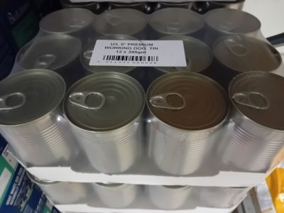 U/L 5* Premium Working Dog Tins 12 x 395g