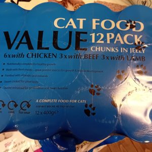 U/L 6* Supreme Value Cat Tins 12 x 400g