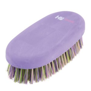 Hy Equestrian Body Brush Purple/Multi