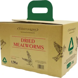 JJ Dried Mealworms 1.5kg Eco Box