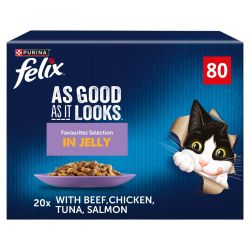 Felix Pouches AGAIL Favourites 80 x 85g