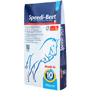 bag of Speedi-Beet horse feed mixer