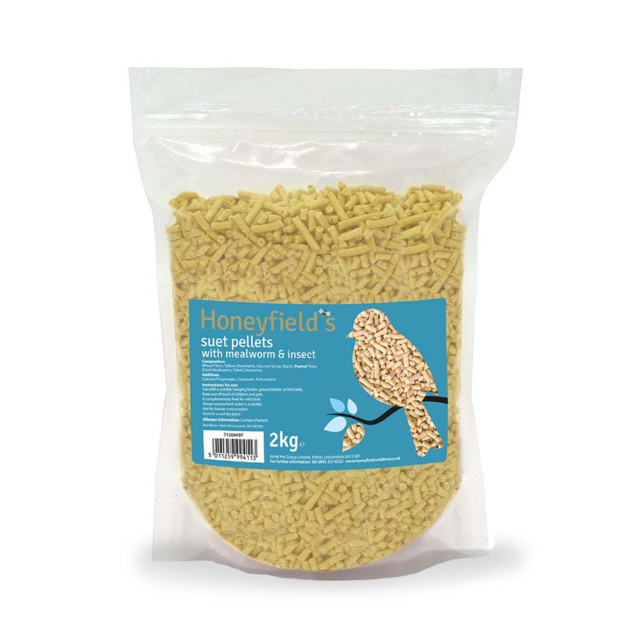 Honeyfields Suet Pellets 12.6kg Gibb of Galston Animal Feeds
