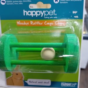 Wooden Rattler Cage Chew