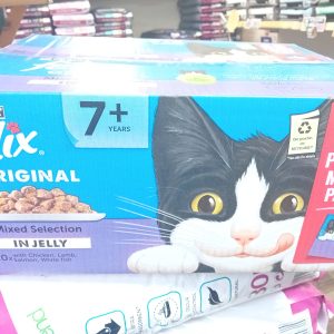 Felix Senior Pouches Mixed Selection Jelly 80 x 85g