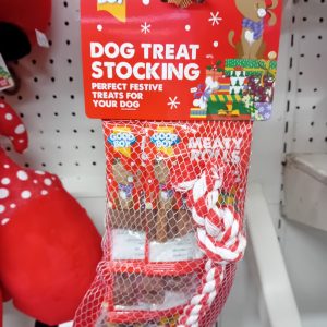 Good Boy Xmas Dog Treat Stocking