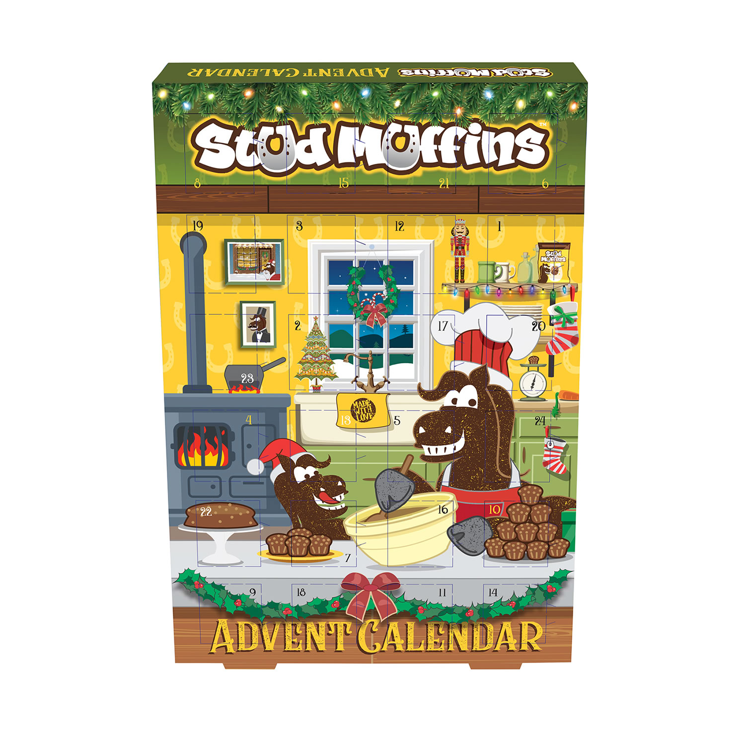 Likit Stud Muffins Xmas Advent Calendar