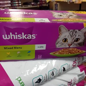 Whiskas Pouch 1+ Mixed Menu in Jelly 40 x 85g